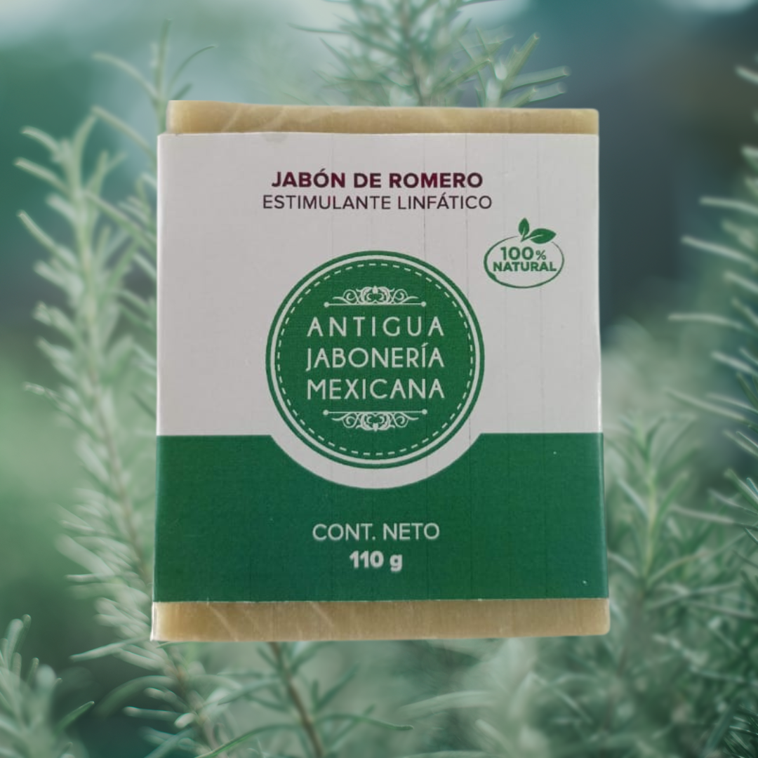 Jabón De Romero 110g Antigua Jabonería Mexicana 8856